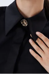Рубашка "Одри" из вискозы 4PM — фото 3